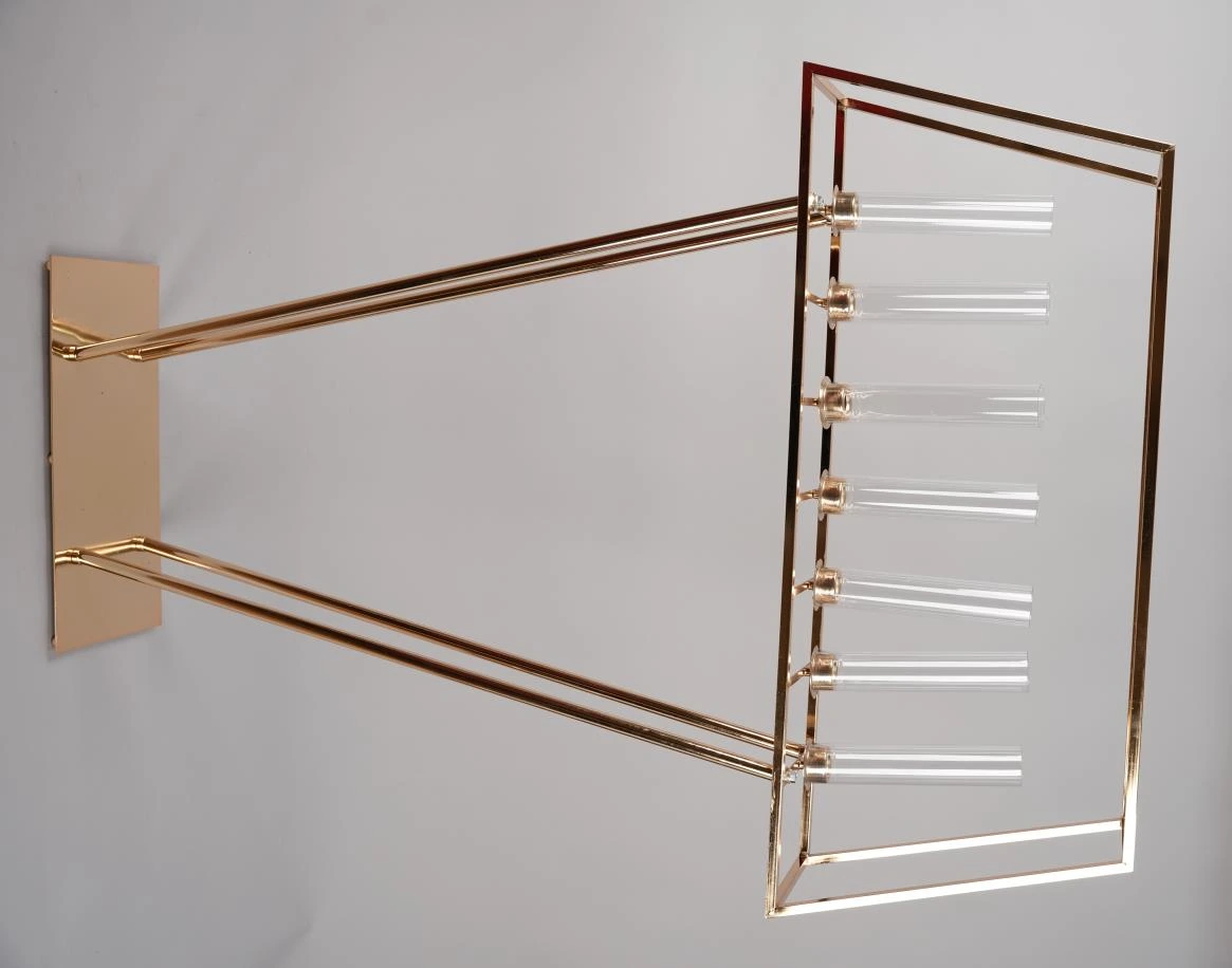 Metal Candle Stand Like Side Table 130cm